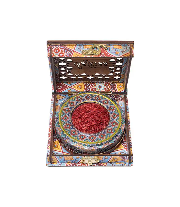 زعفران کادویی - زعفران ساقه چین - پک هدیه
